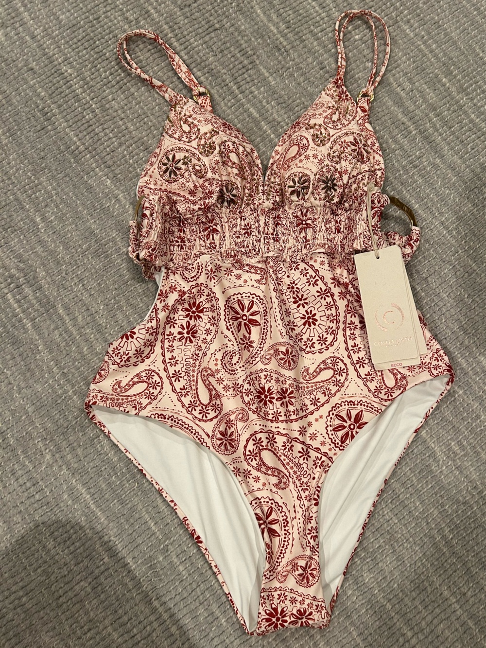 Women’s Cosita Linda Beaded One-Piece Swimsuit